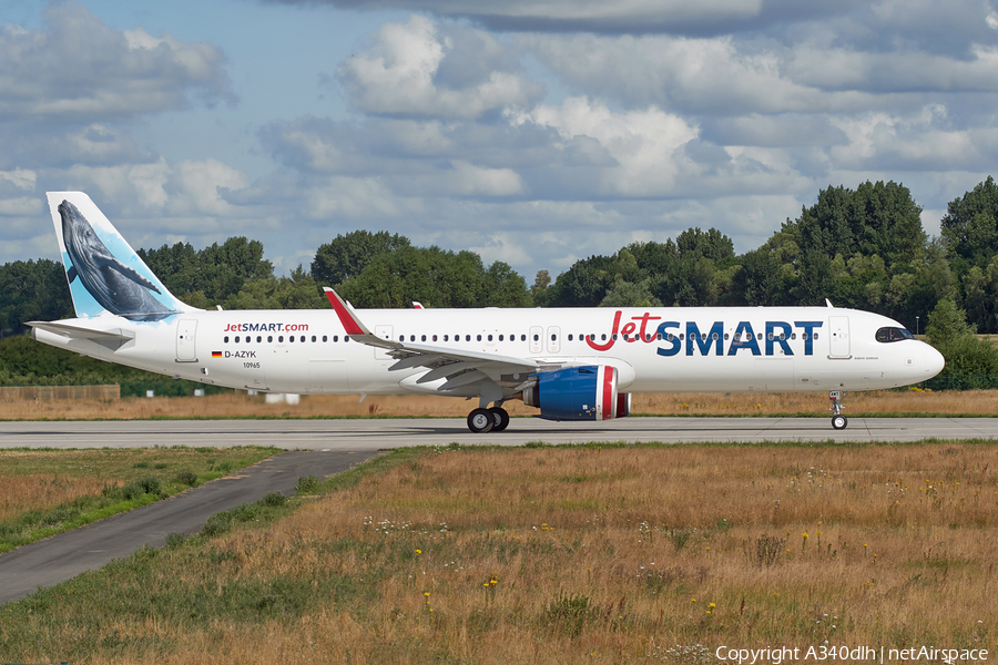 JetSMART Airbus A321-271NX (D-AZYK) | Photo 519562