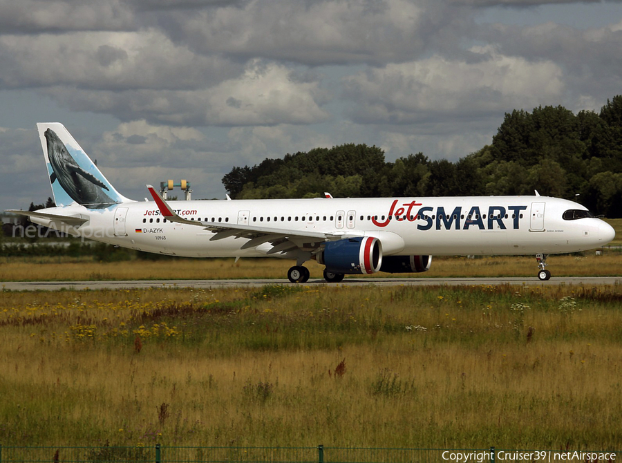 JetSMART Airbus A321-271NX (D-AZYK) | Photo 533805