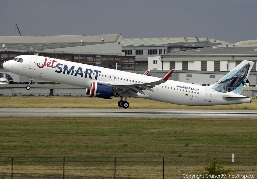 JetSMART Airbus A321-271NX (D-AZYK) | Photo 534125