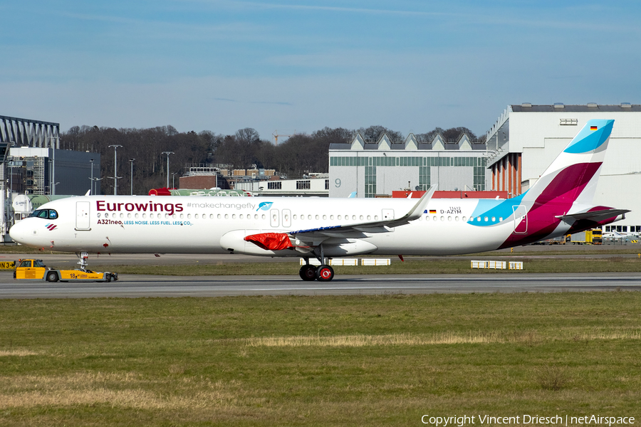 Eurowings Airbus A321-251NX (D-AZYM) | Photo 559788