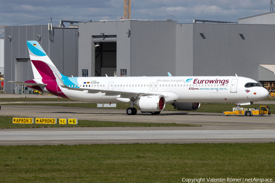 Eurowings Airbus A321-251NX (D-AZYM) | Photo 561922