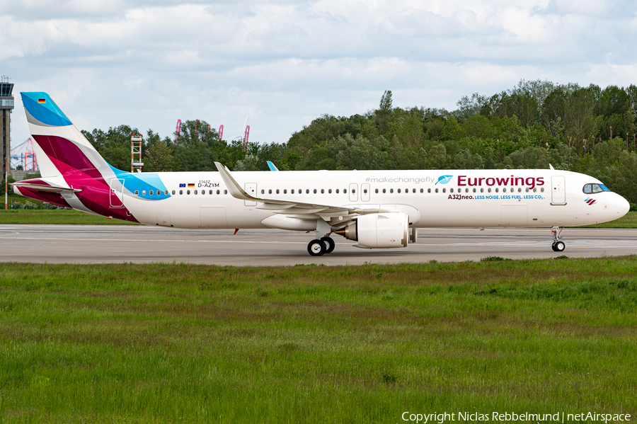 Eurowings Airbus A321-251NX (D-AZYM) | Photo 569837