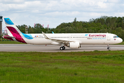 Eurowings Airbus A321-251NX (D-AZYM) at  Hamburg - Finkenwerder, Germany