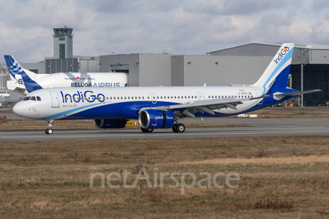 IndiGo Airbus A321-251NX (D-AZYO) at  Hamburg - Finkenwerder, Germany