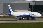 IndiGo Airbus A321-251NX (D-AZYR) at  Hamburg - Finkenwerder, Germany