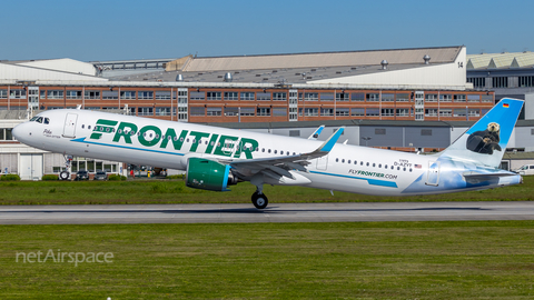 Frontier Airlines Airbus A321-271NX (D-AZYT) at  Hamburg - Finkenwerder, Germany