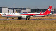 Sichuan Airlines Airbus A321-271NX (D-AZYT) at  Hamburg - Finkenwerder, Germany