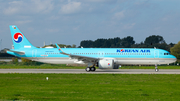 Korean Air Airbus A321-272NX (D-AZYU) at  Hamburg - Finkenwerder, Germany