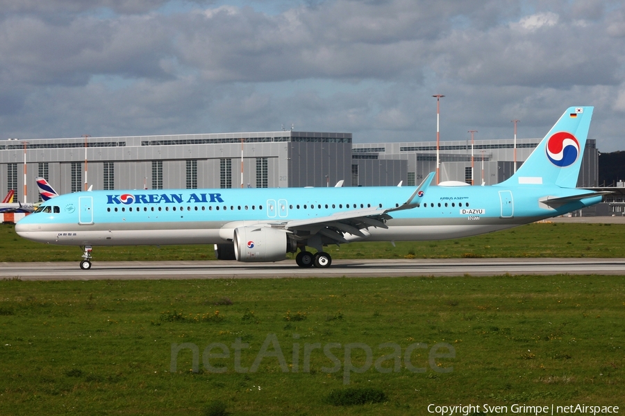 Korean Air Airbus A321-272NX (D-AZYU) | Photo 529977