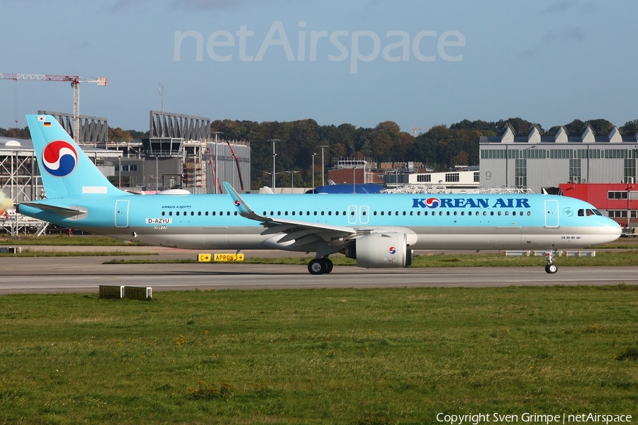 Korean Air Airbus A321-272NX (D-AZYU) | Photo 532300