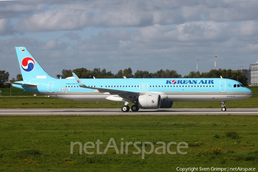 Korean Air Airbus A321-272NX (D-AZYU) | Photo 537103