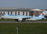 Korean Air Airbus A321-272NX (D-AZYU) at  Hamburg - Finkenwerder, Germany