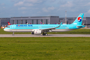 Korean Air Airbus A321-272NX (D-AZYU) at  Hamburg - Finkenwerder, Germany