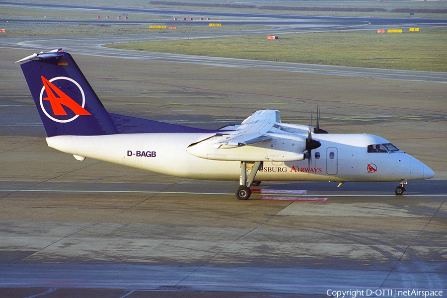 Augsburg Airways de Havilland Canada DHC-8-103A (D-BAGB) | Photo 370659
