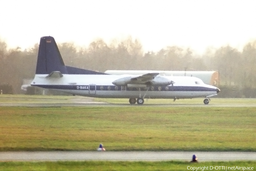 DLT Luftverkehrsgesellschaft Fokker F27-100 Friendship (D-BAKA) | Photo 201253