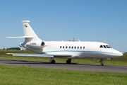 DaimlerChrysler Aviation Dassault Falcon 2000 (D-BDNL) at  Luxembourg - Findel, Luxembourg