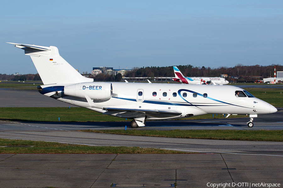 Air Hamburg Embraer EMB-550 Legacy 500 (D-BEER) | Photo 482516