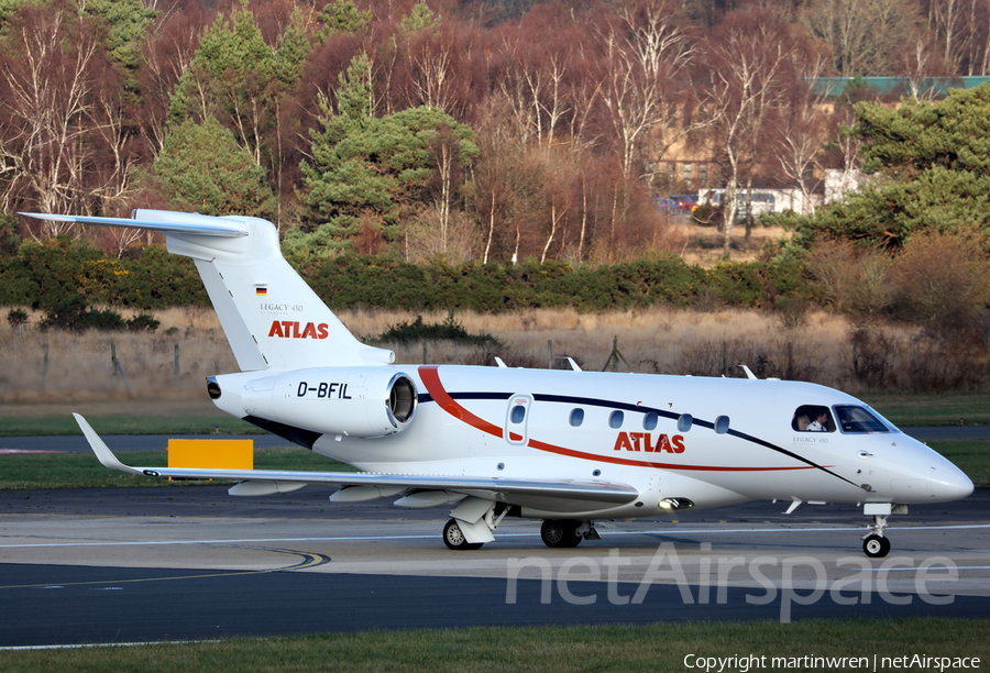 Atlas Air Service Embraer EMB-550 Legacy 500 (D-BFIL) | Photo 284433