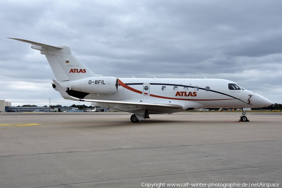 Atlas Air Service Embraer EMB-550 Legacy 500 (D-BFIL) | Photo 450506