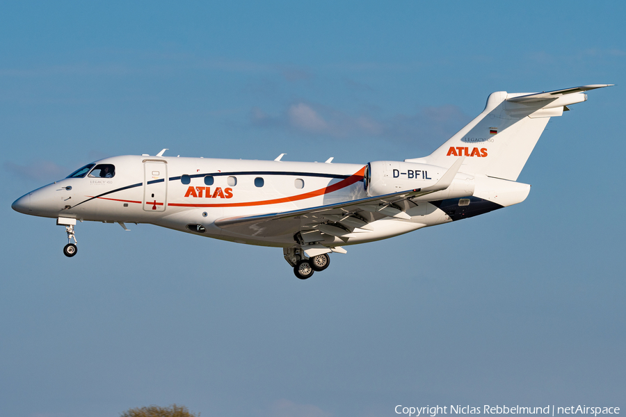 Atlas Air Service Embraer EMB-550 Legacy 500 (D-BFIL) | Photo 505339