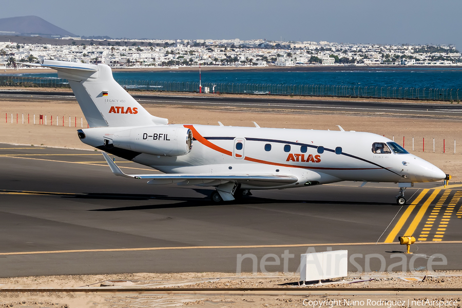 Atlas Air Service Embraer EMB-550 Legacy 500 (D-BFIL) | Photo 218013