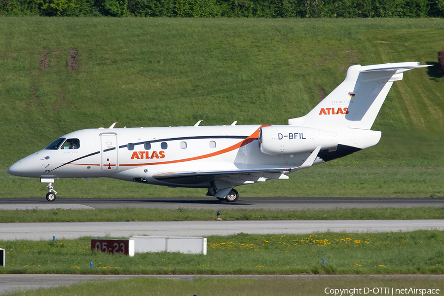 Atlas Air Service Embraer EMB-550 Legacy 500 (D-BFIL) | Photo 242664