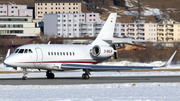 DC Aviation Dassault Falcon 2000S (D-BHLM) at  Samedan - St. Moritz, Switzerland