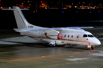 Private Wings Flugcharter Dornier 328-310JET (D-BIRD) at  Innsbruck - Kranebitten, Austria