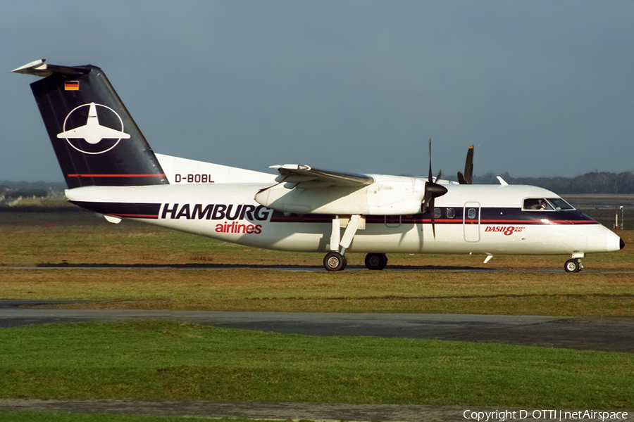 Hamburg Airlines de Havilland Canada DHC-8-102A (D-BOBL) | Photo 141025