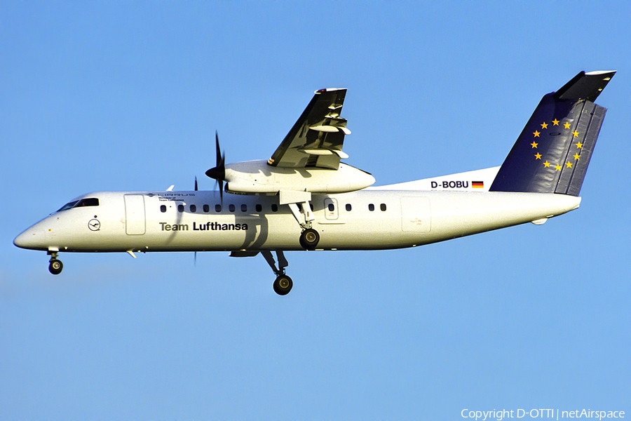 Team Lufthansa (Cirrus Airlines) de Havilland Canada DHC-8-311 (D-BOBU) | Photo 449335