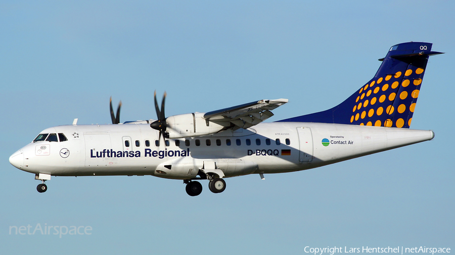 Lufthansa Regional (Contact Air) ATR 42-500 (D-BQQQ) | Photo 414158