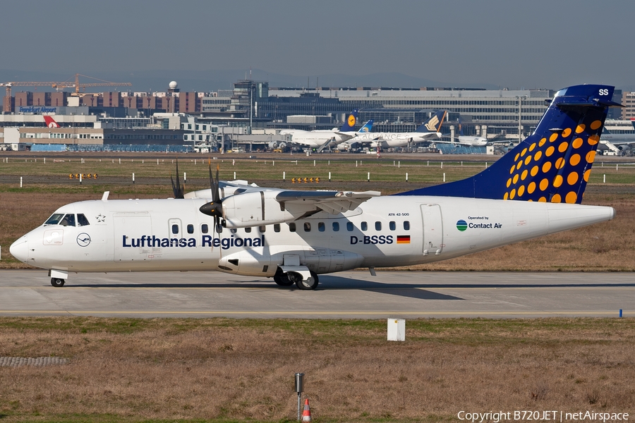 Lufthansa Regional (Contact Air) ATR 42-500 (D-BSSS) | Photo 680549