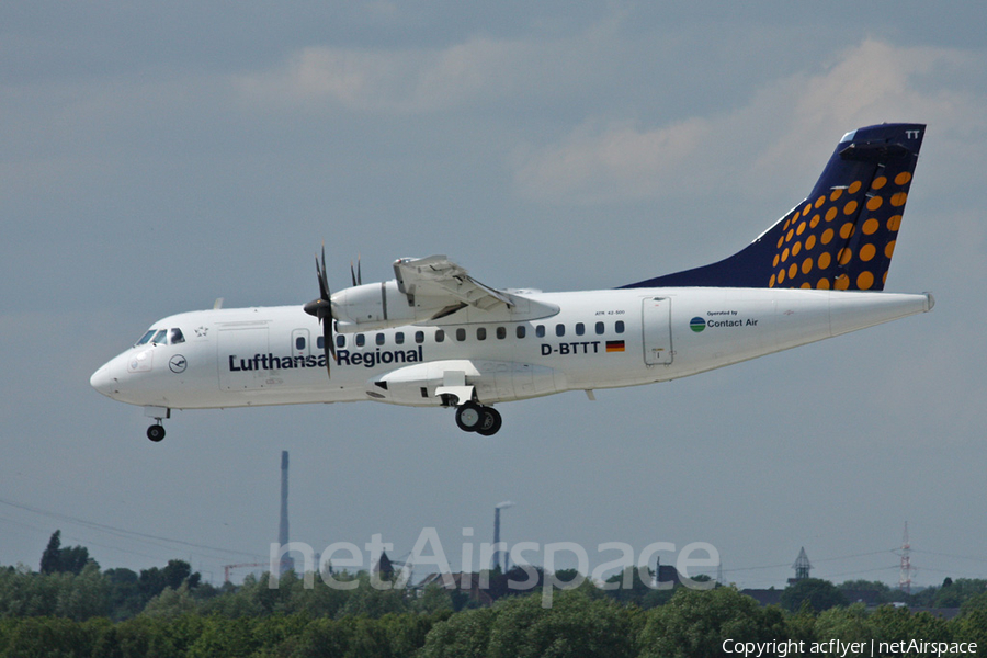 Lufthansa Regional (Contact Air) ATR 42-500 (D-BTTT) | Photo 317410