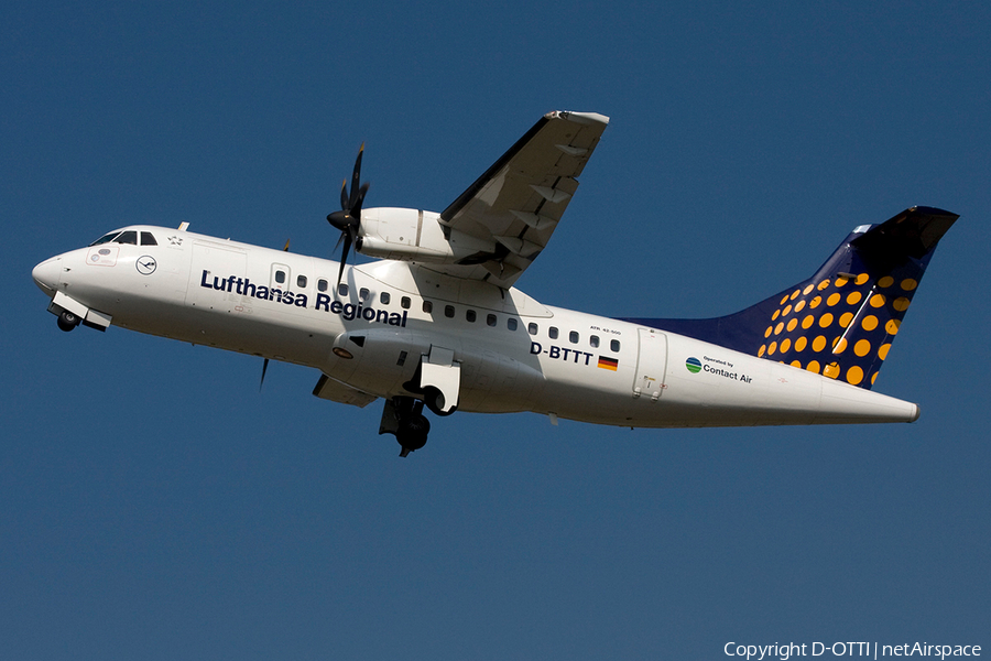 Lufthansa Regional (Contact Air) ATR 42-500 (D-BTTT) | Photo 266616