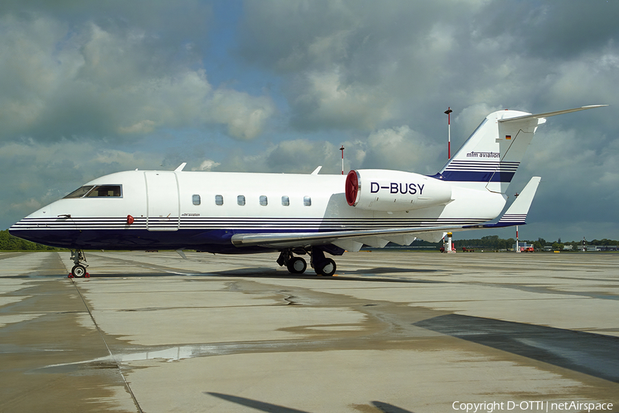 MTM Aviation Canadair CL-600-1A11 Challenger 600S (D-BUSY) | Photo 602293