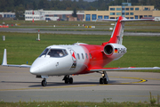 FAI Ambulance Learjet 55 (D-CAAE) at  Hamburg - Fuhlsbuettel (Helmut Schmidt), Germany