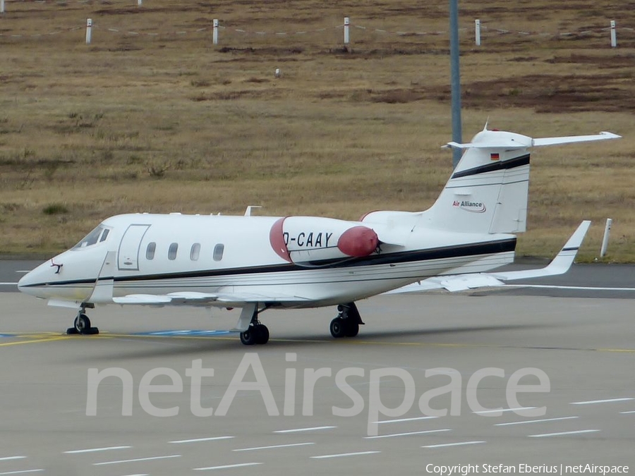 Air Alliance Flight Center Learjet 55C/ER (D-CAAY) | Photo 148436