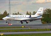 Aerowest Flugcharter Cessna 680 Citation Sovereign (D-CAWS) at  Oslo - Gardermoen, Norway