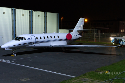 Aerowest Flugcharter Cessna 680 Citation Sovereign+ (D-CAWX) at  Hannover - Langenhagen, Germany