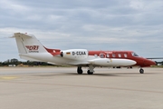 DRF Luftrettung Learjet 35A (D-CCAA) at  Cologne/Bonn, Germany