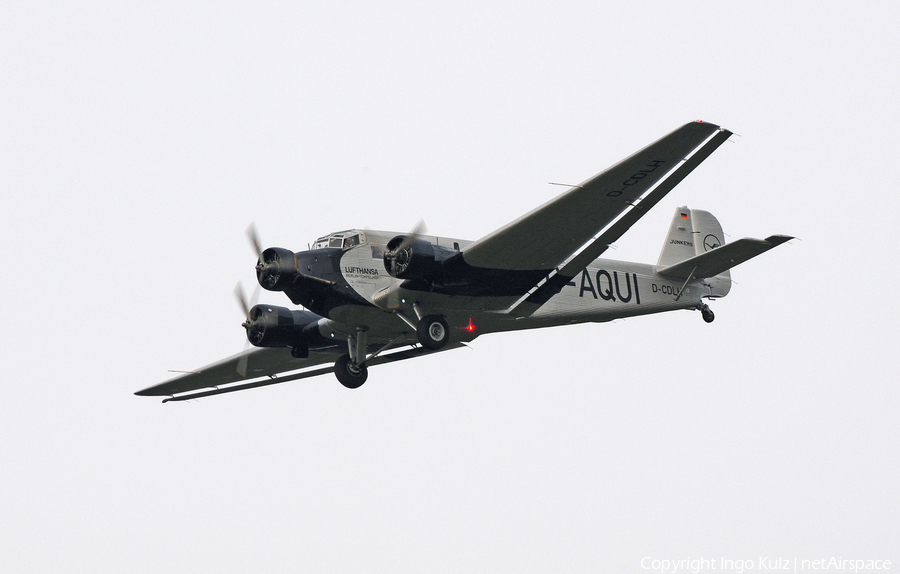 Lufthansa Junkers Ju-52/3m (D-CDLH) | Photo 60001