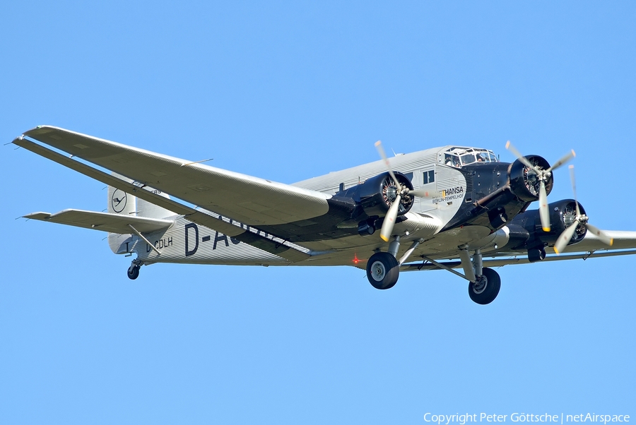 Lufthansa Junkers Ju-52/3m (D-CDLH) | Photo 251945