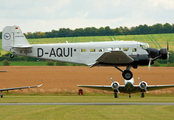 Lufthansa Junkers Ju-52/3m (D-CDLH) at  Duxford, United Kingdom