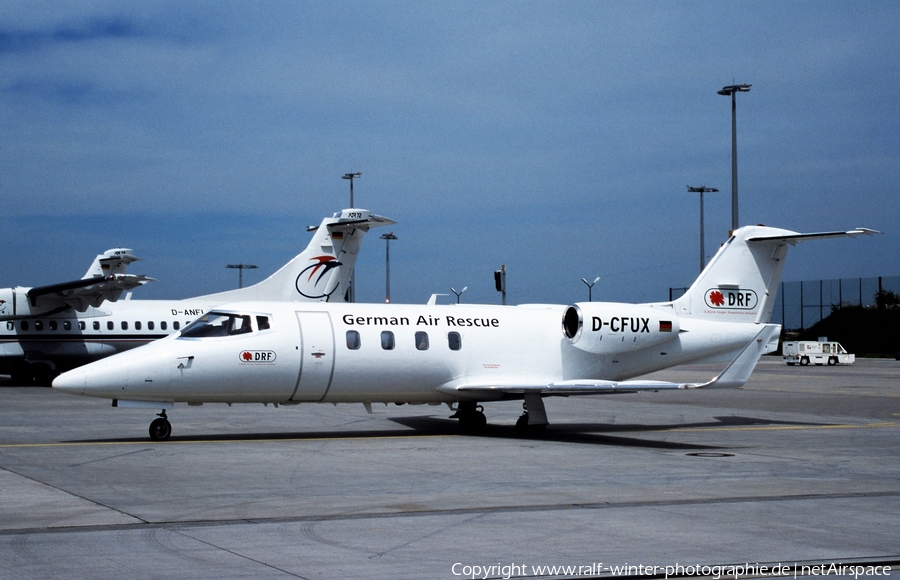 DRF Luftrettung Learjet 55 (D-CFUX) | Photo 446428