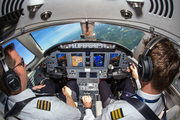 Air Hamburg Cessna 560XL Citation XLS+ (D-CGAA) at  In Flight, Denmark