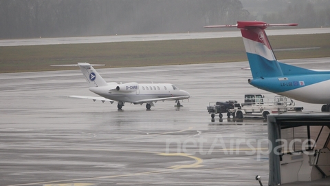 Hahn Air Cessna 525C Citation CJ4 (D-CHRB) at  Luxembourg - Findel, Luxembourg