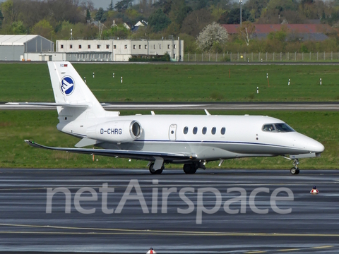 Hahn Air Cessna 680A Citation Latitude (D-CHRG) at  Dusseldorf - International, Germany