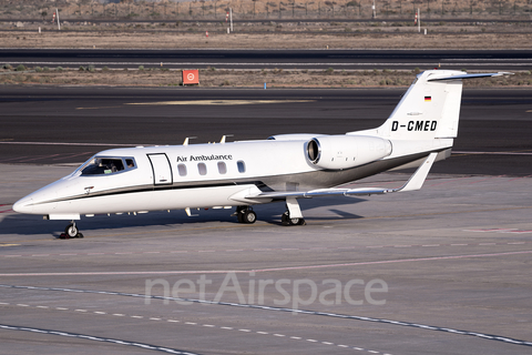 Quick Air Jet Charter Learjet 55 (D-CMED) at  Tenerife Sur - Reina Sofia, Spain