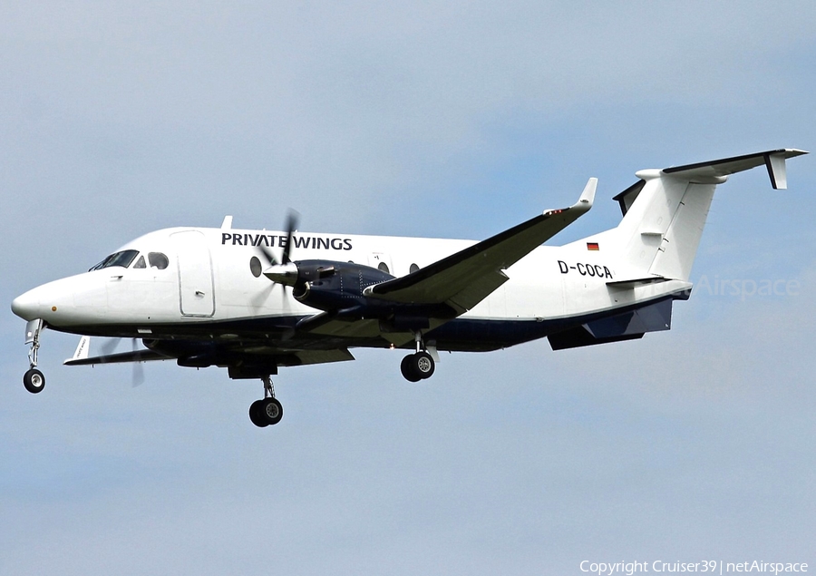 Private Wings Flugcharter Beech 1900D (D-COCA) | Photo 660104