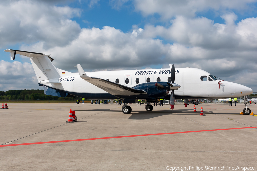 Private Wings Flugcharter Beech 1900D (D-COCA) | Photo 448077